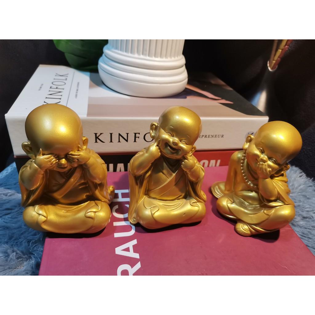 Bộ Tam Không mạ vàng