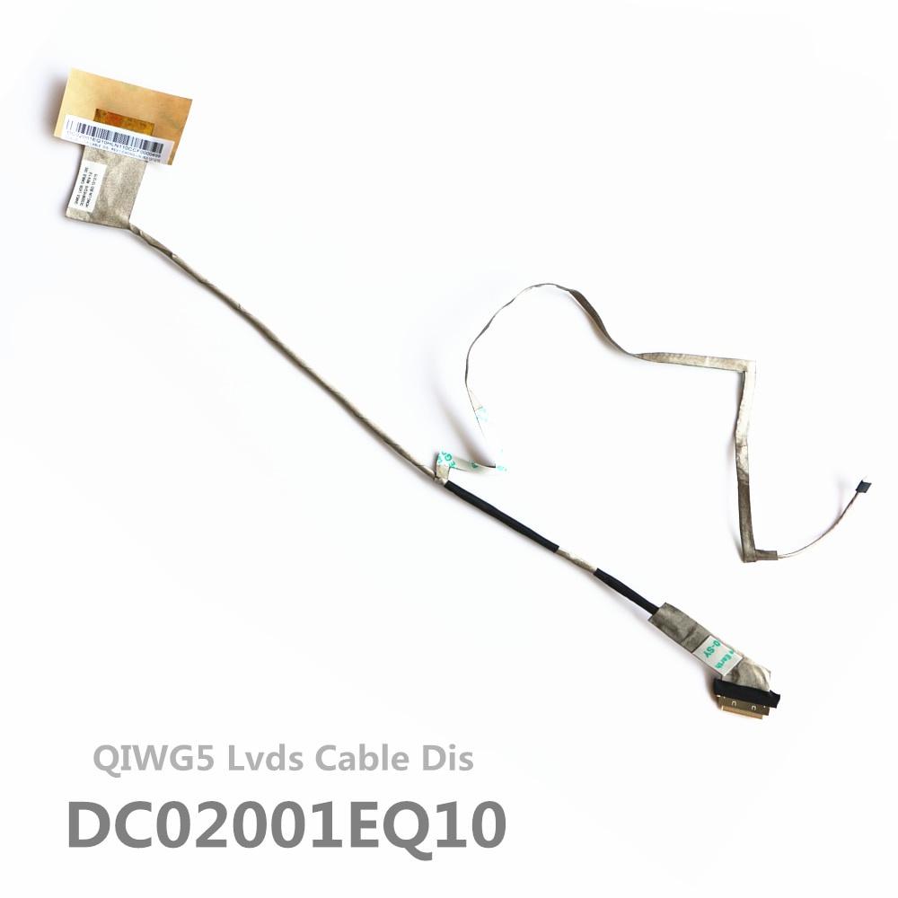 NEW QIWG5 DC02001EQ10 LVDS CABLE FOR LENOVO G480 G480A G480AM G485 LCD LVDS CABLE