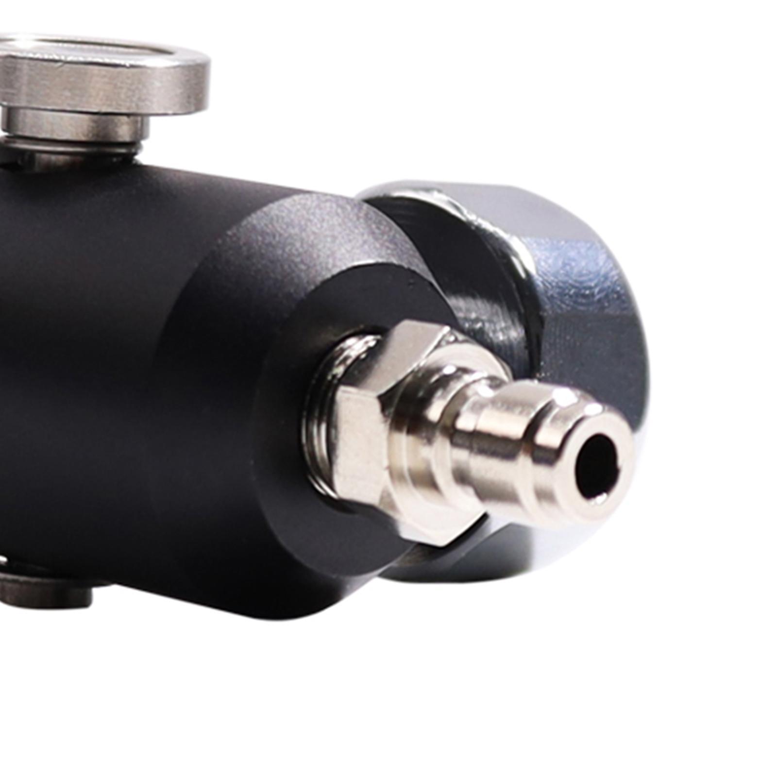 Diving Cylinder Regulator Scuba Diving Regulator Sturdy Gas Cylinder Fittings Air Tank Regulator for Outdoor Activities