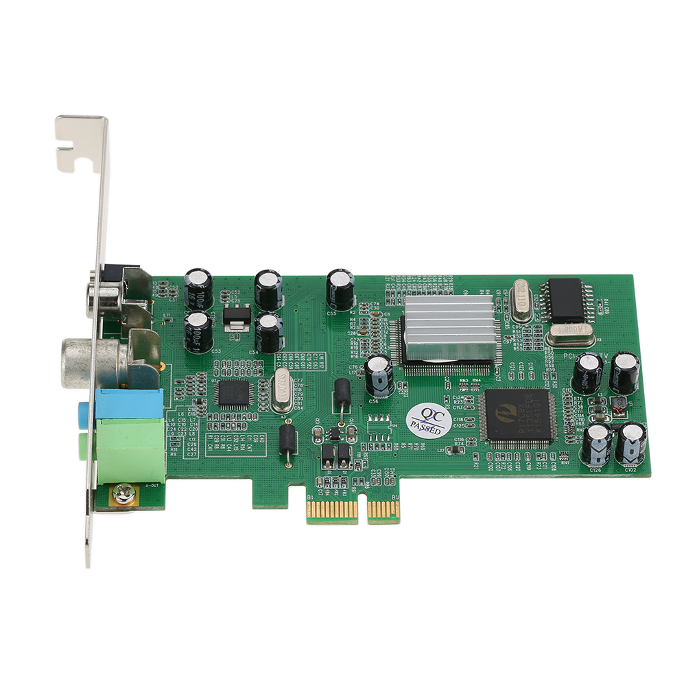 Bộ dò TV bên trong PCI-E ghi hình MPEG Video DVR PAL BG PAL I NTSC SECAM PC PCI-E