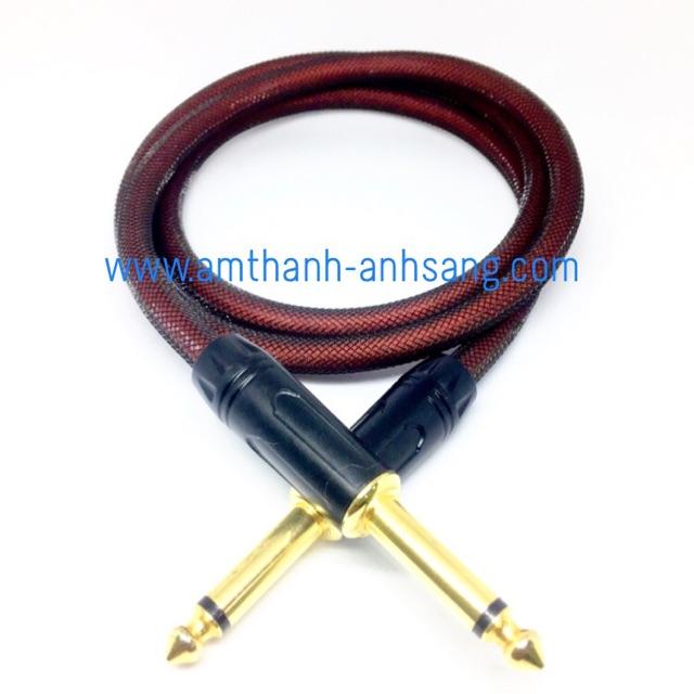 dây Jack 2 đầu 6 li 01 dây dài 5m, đàn guitar, ghi ta, đàn organ, trống điên tử