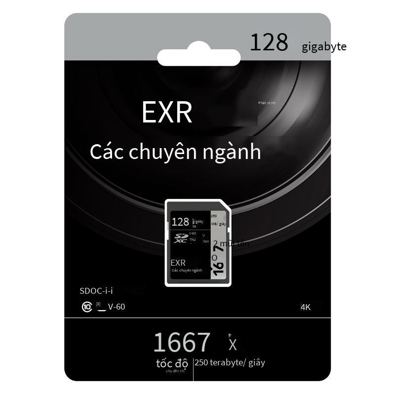 Đặc biệt Lexar U3 tốc độ cao 512G SLR camera Thẻ SD 633X 32G 64G 128G 256G thẻ nhớ