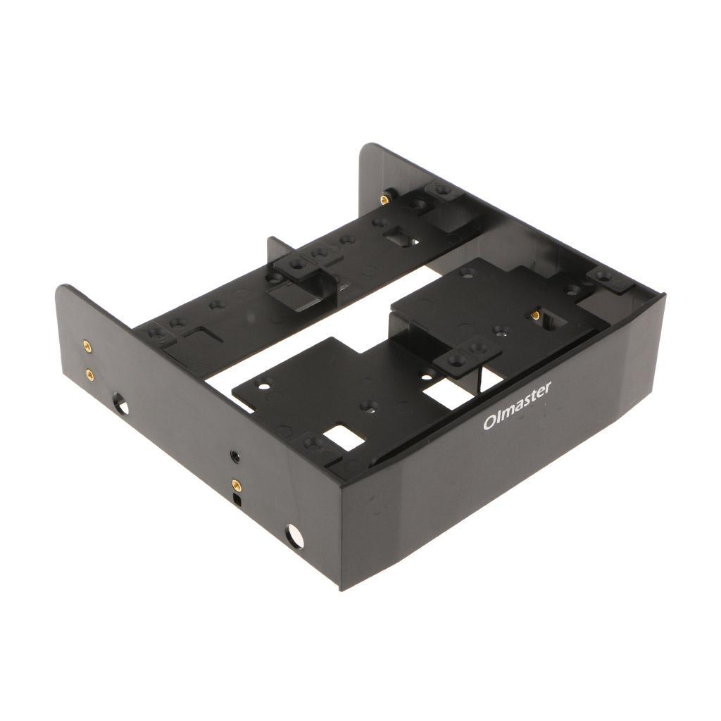 Internal 5.25" to 3.5-Inch Hard Disk Drive HDD Mounting Bracket Kit for PC