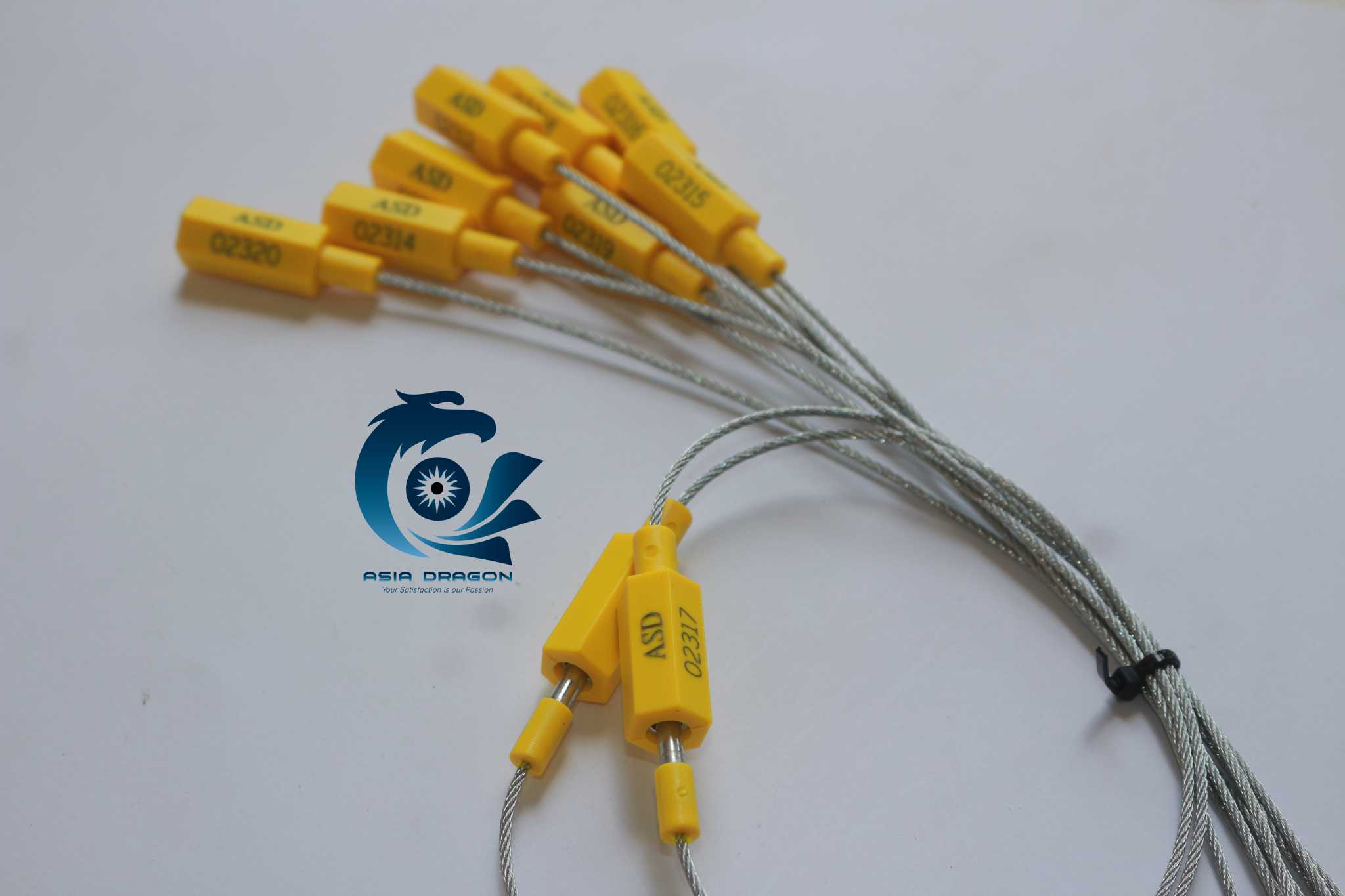 Combo 50 cái dây cáp bấm niêm phong xe tải ASD226