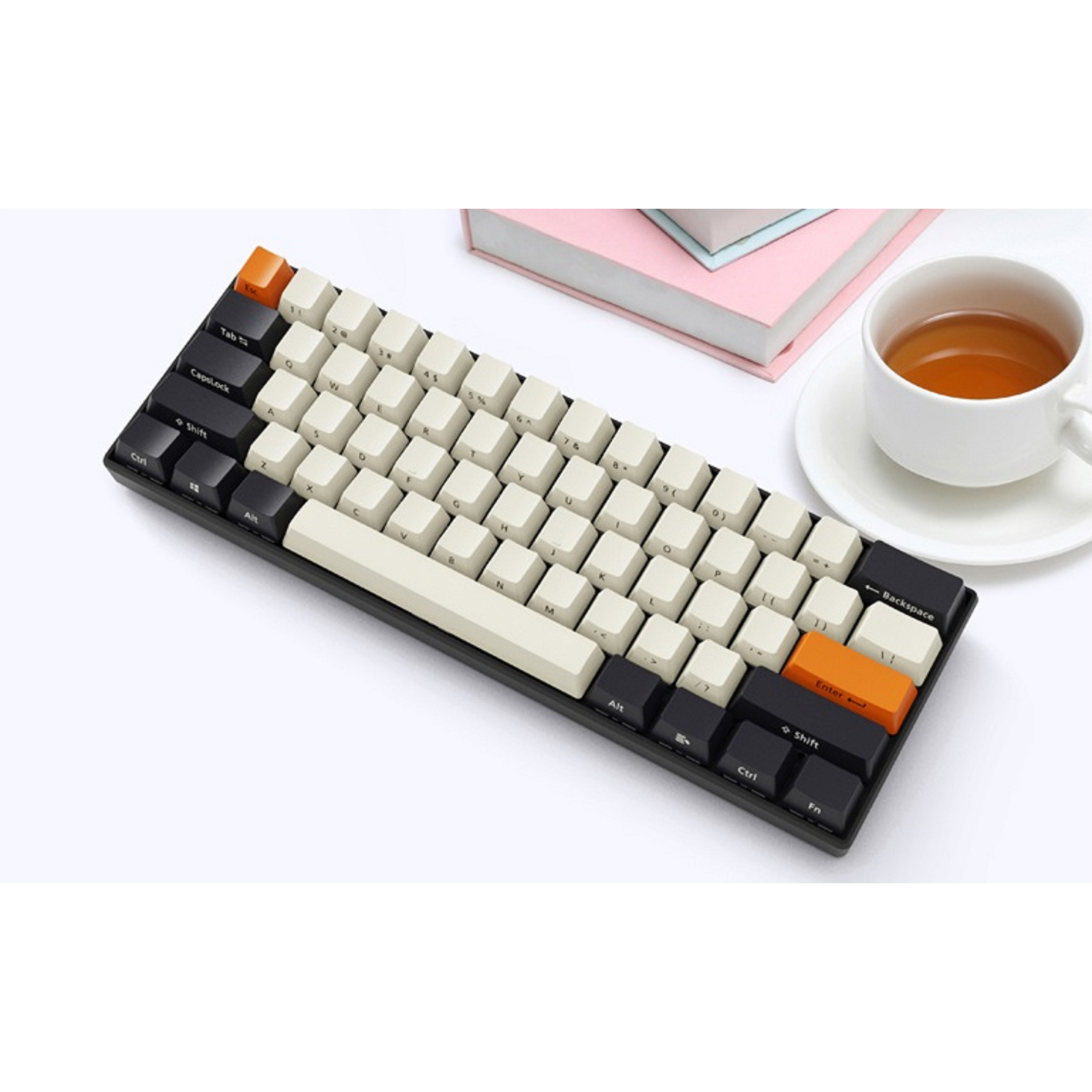 Bàn Phím Cơ Không Dây RK61 - Phiên Bản Giới Hạn Đa Sắc, Kepcap PBT. Chính hãng Royal Kludge.