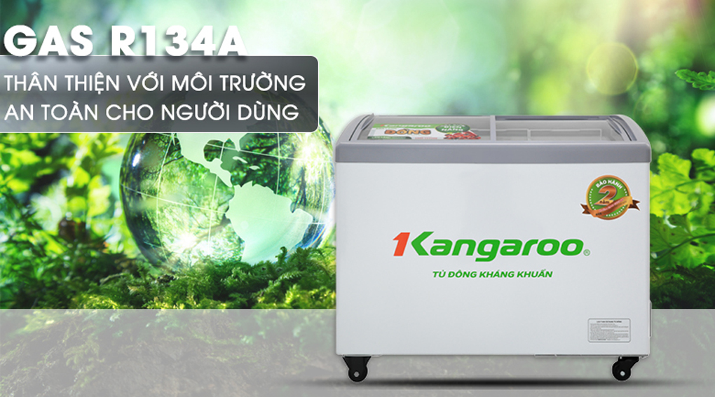 Tủ đông trữ Kem Kangaroo KG308C1 - Hàng chính hãng