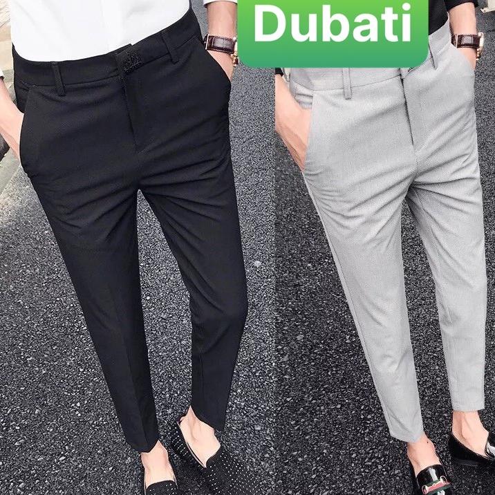 QUẦN TÂY NAM - QUẦN ÂU NAM CÔNG SỞ 3 MÀU BODY ÔM DÁNG- DUBATI FASHION