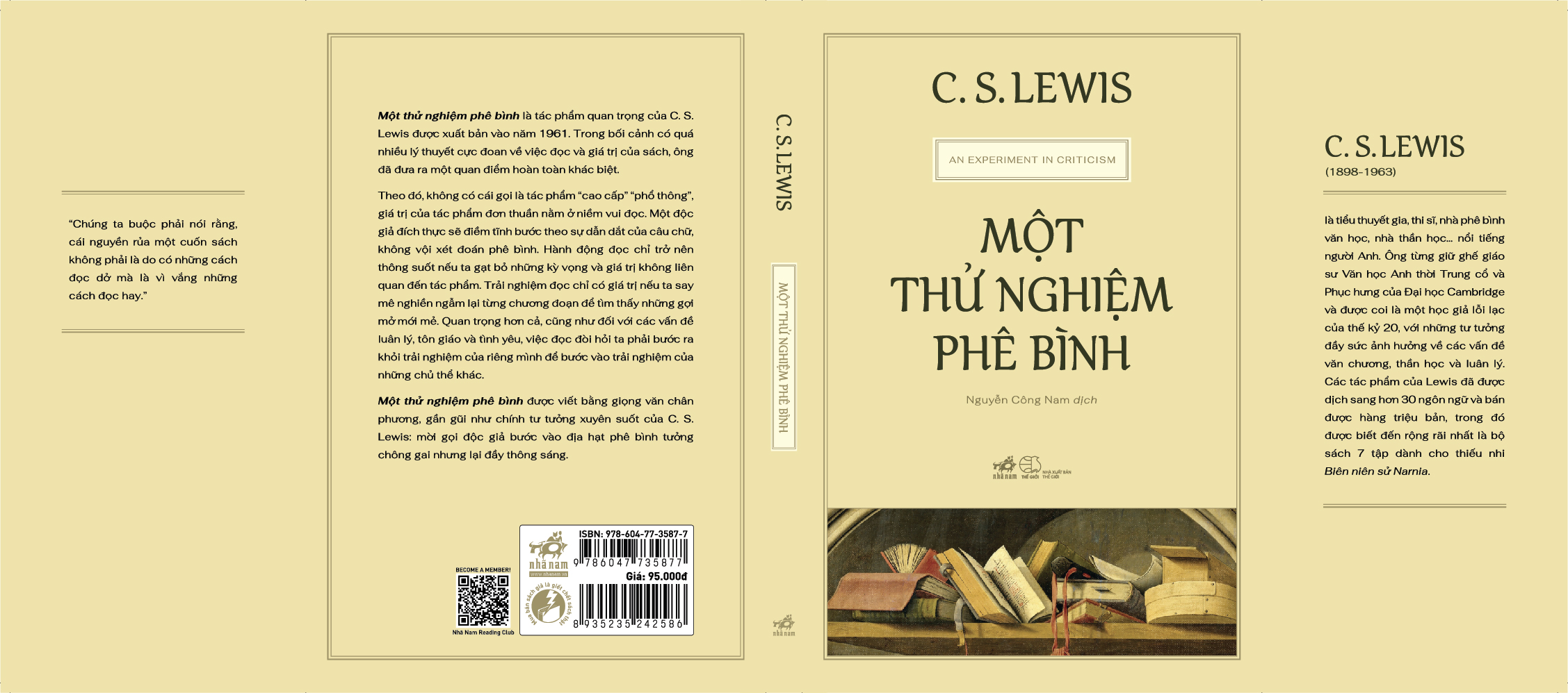 Sách - Một thử nghiệm phê bình (C.S.Lewis) (Nhã Nam Official)