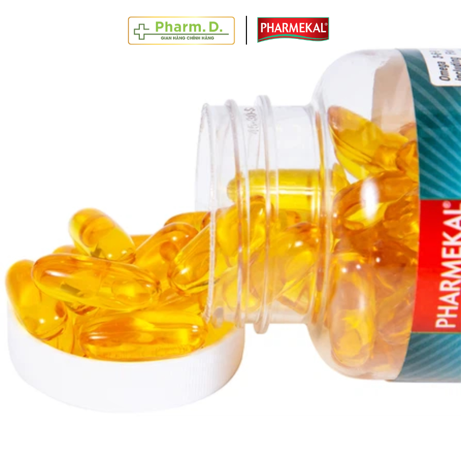 Viên Uống Dầu Cá Bổ Sung Omega 369 PHARMEKAL Giúp Bỗ Não, Mắt, Tốt Cho Tim Mạch, Tăng Sức Đề Kháng Cho Cơ Thể (100 Viên)