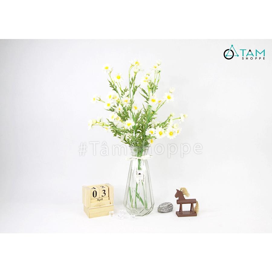 Cành hoa cúc hoa mi giả dáng cành cao CHG-135