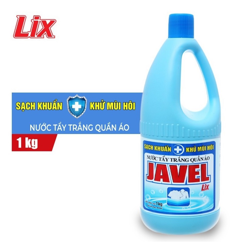 Nước tẩy trắng quần áo Lix Javel 1Kg JL100