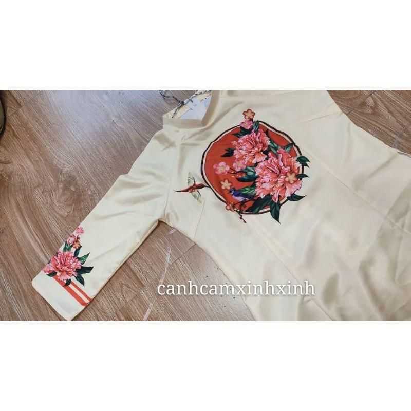Set áo dài cách tân Như Ý Cát Tường