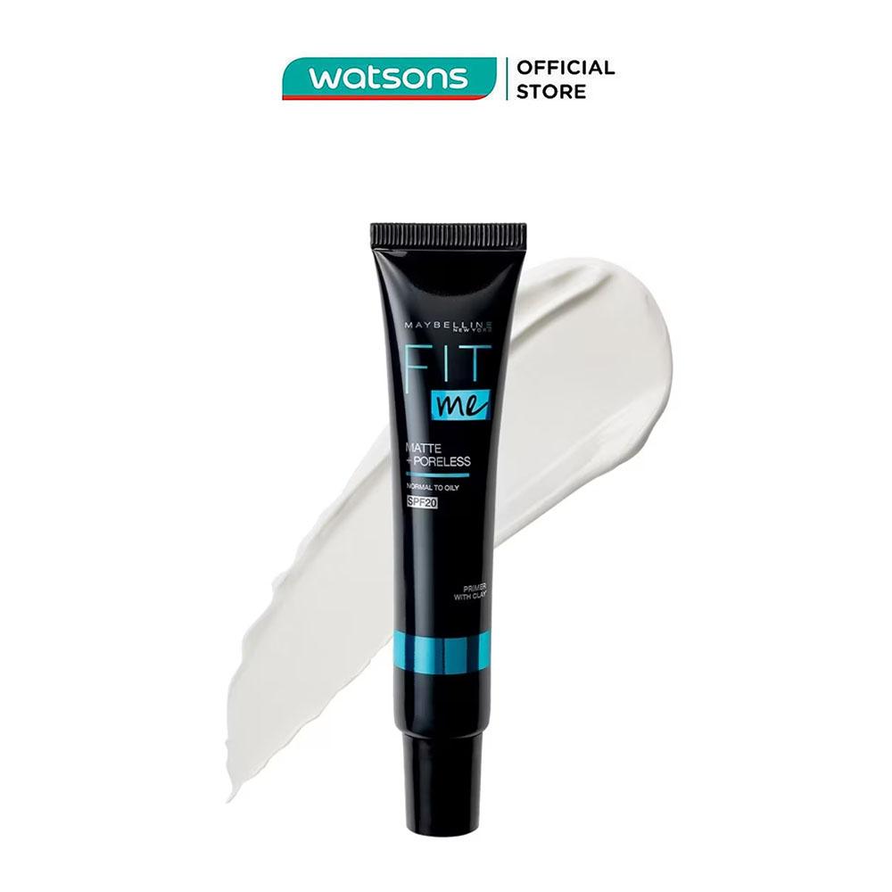 Kem Lót Trang Điểm Maybelline New York Fit Me Matte + Poreless Primer SPF 20 Kiềm Dầu 30ml
