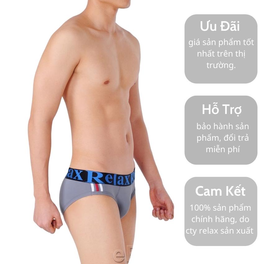 quần lót nam relax thun lạnh cao cấp chính hãng , quần sip nam relax underwear rltk06