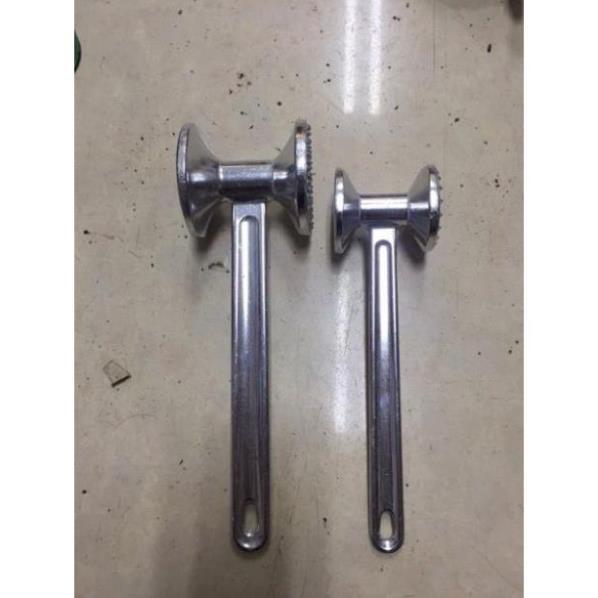 Búa dần thịt,đập đá, đập hành tỏi đa năng nhôm bóng 2 cỡ