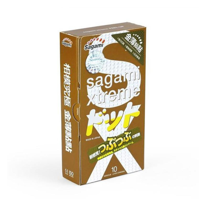 Bao Cao Su Nhật Bản Có Gai Sagami Xtreme Feel Up - Không Mùi Cao Su - 100% Nhập Khẩu Chính Hãng - Che Tên Sản Phẩm