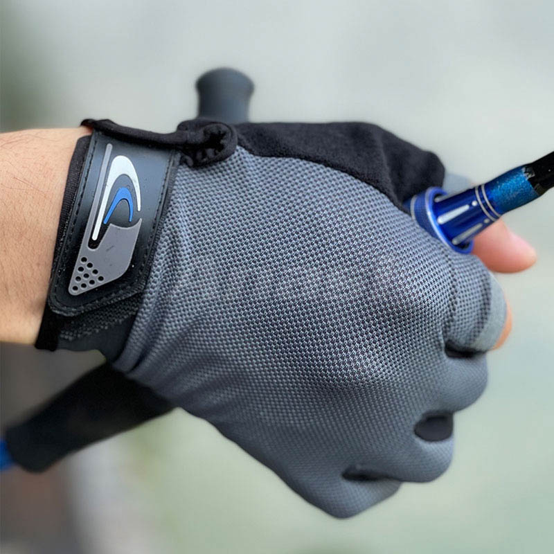 Găng tay chống nắng nam Anasi HW75 cắt 2 ngón - Găng tay chạy xe , tập gym, đi phượt