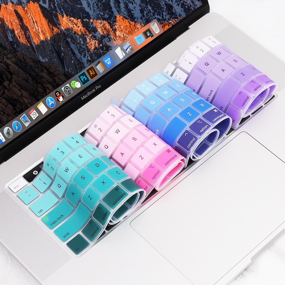 Tấm phủ phím silicon dành cho Macbook đủ dòng hàng chính hãng