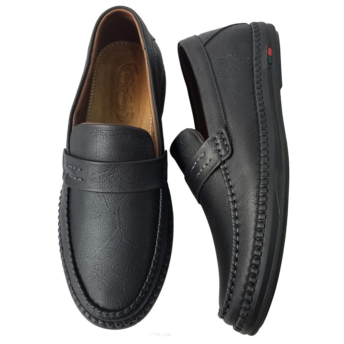 Giày Mọi Nam Da Bò Thật BIGGBEN Cao Cấp GM326