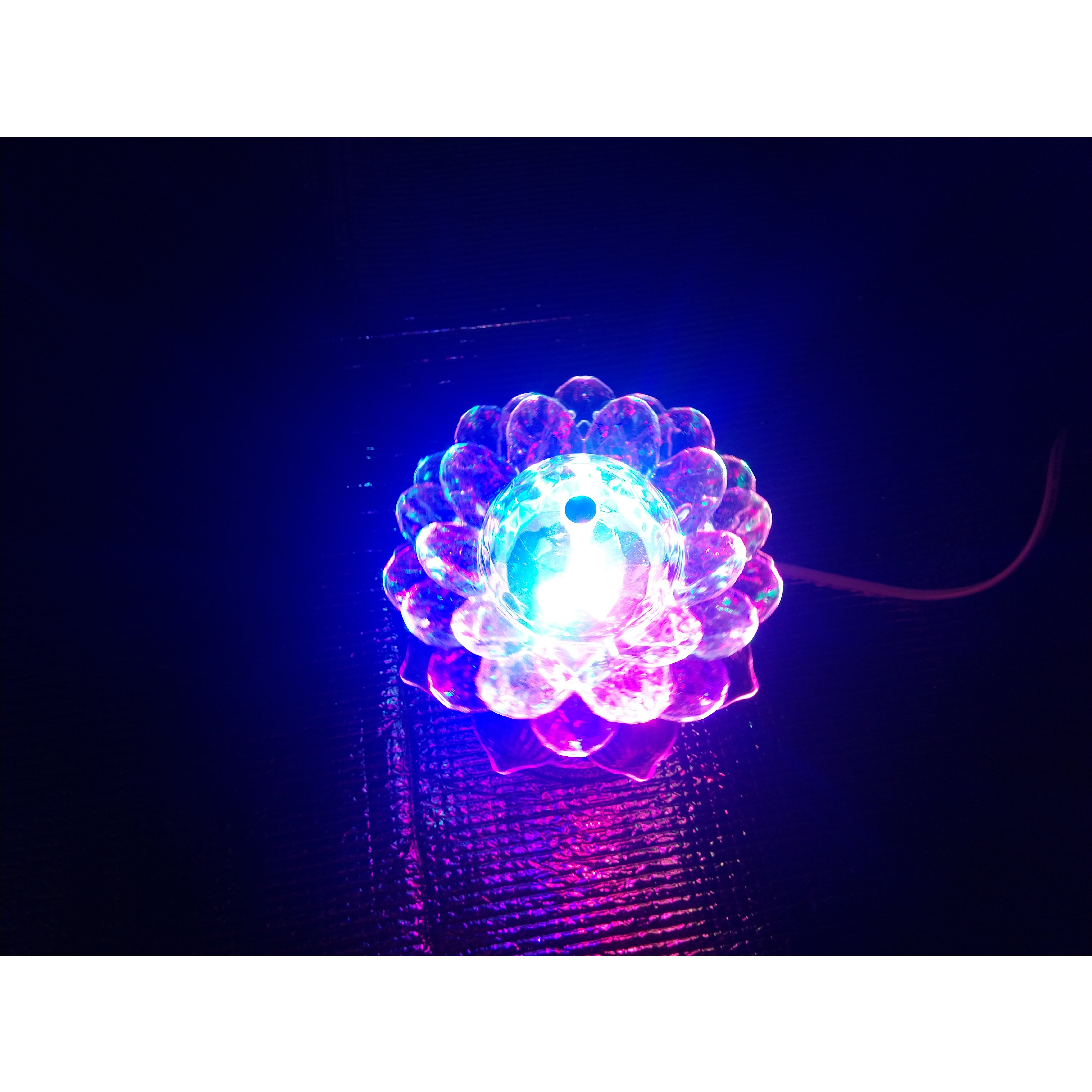 Đèn LED hoa sen để bàn thờ tổ tiên KM-M2002