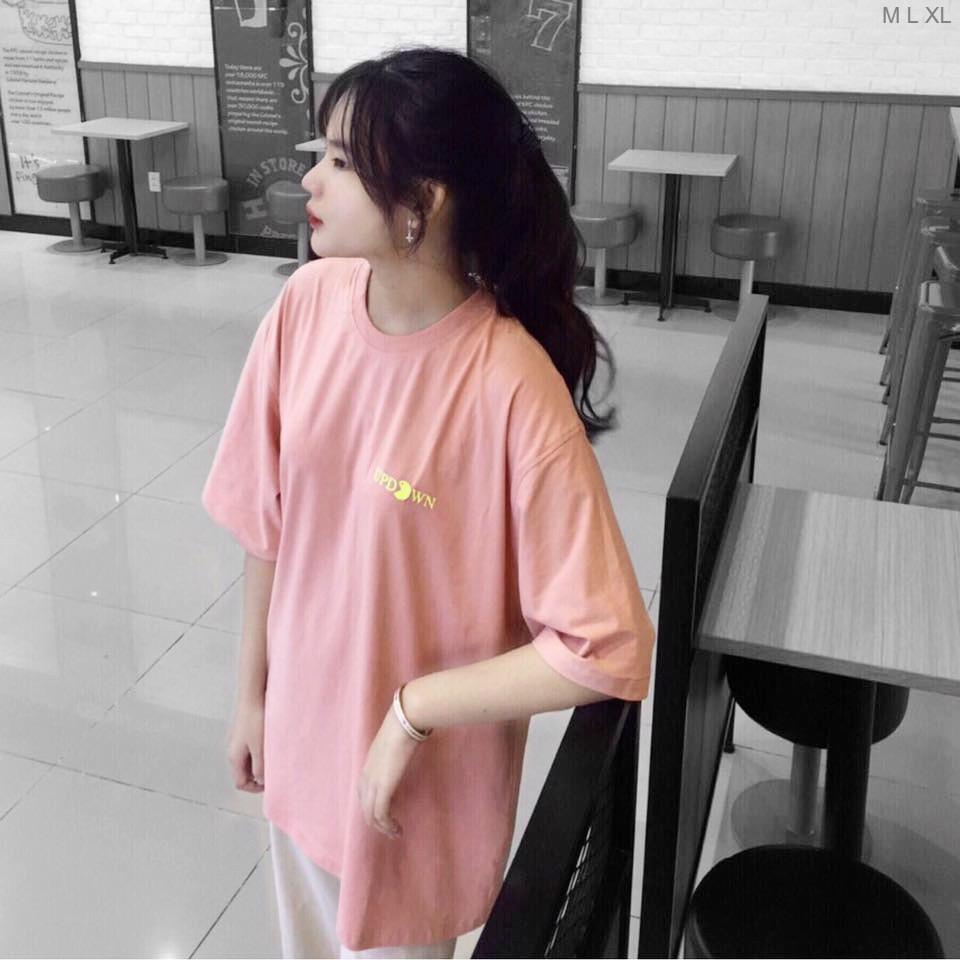 Áo Thun Tay Lỡ Form Rộng Unisex UPDOWN PACMAN