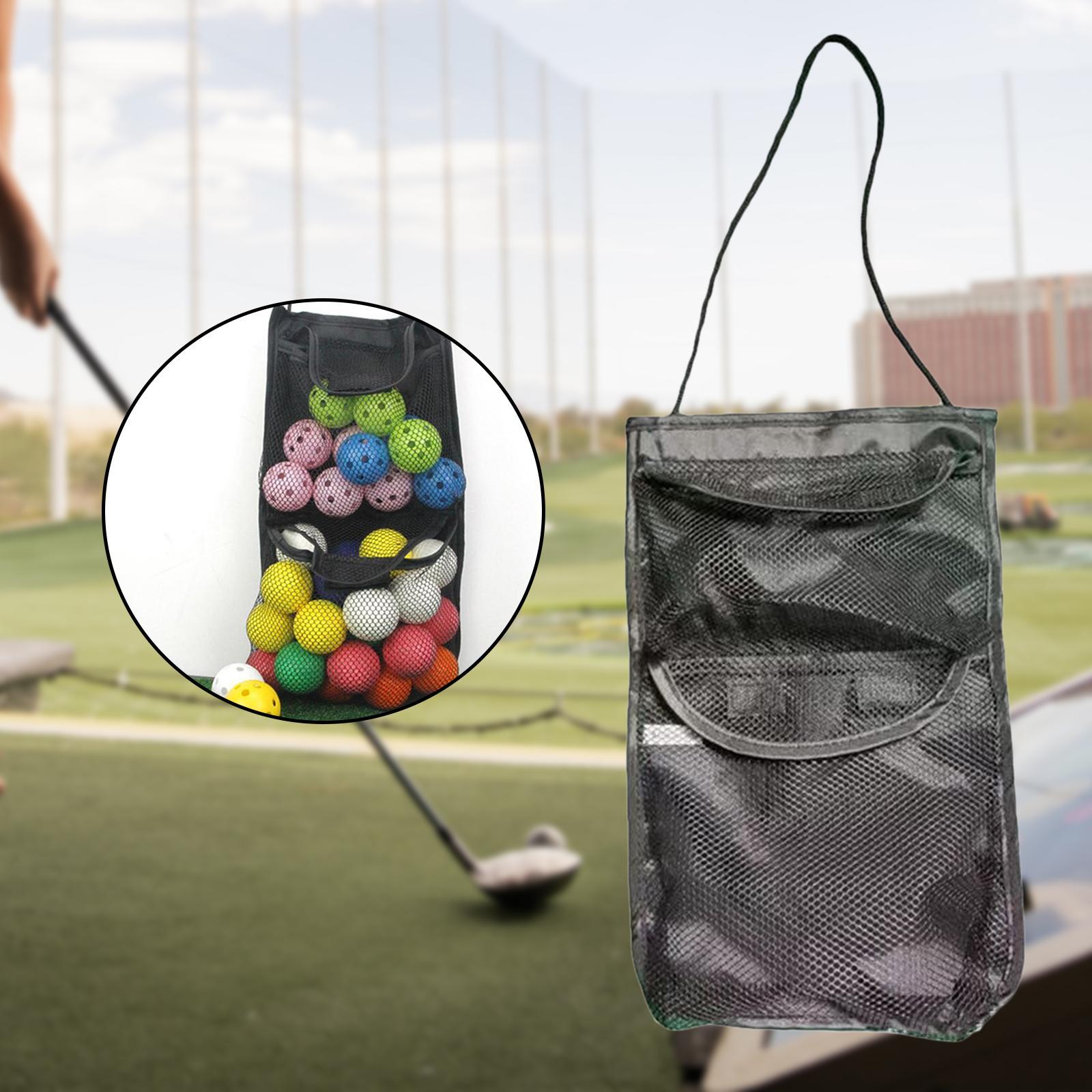 Golf Ball Bag, Golf Ball Mesh Bag, Lightweight, Golf Pouch Net Pouch, Golf Ball Storage, Bag for Washing Toys Fitness Diving