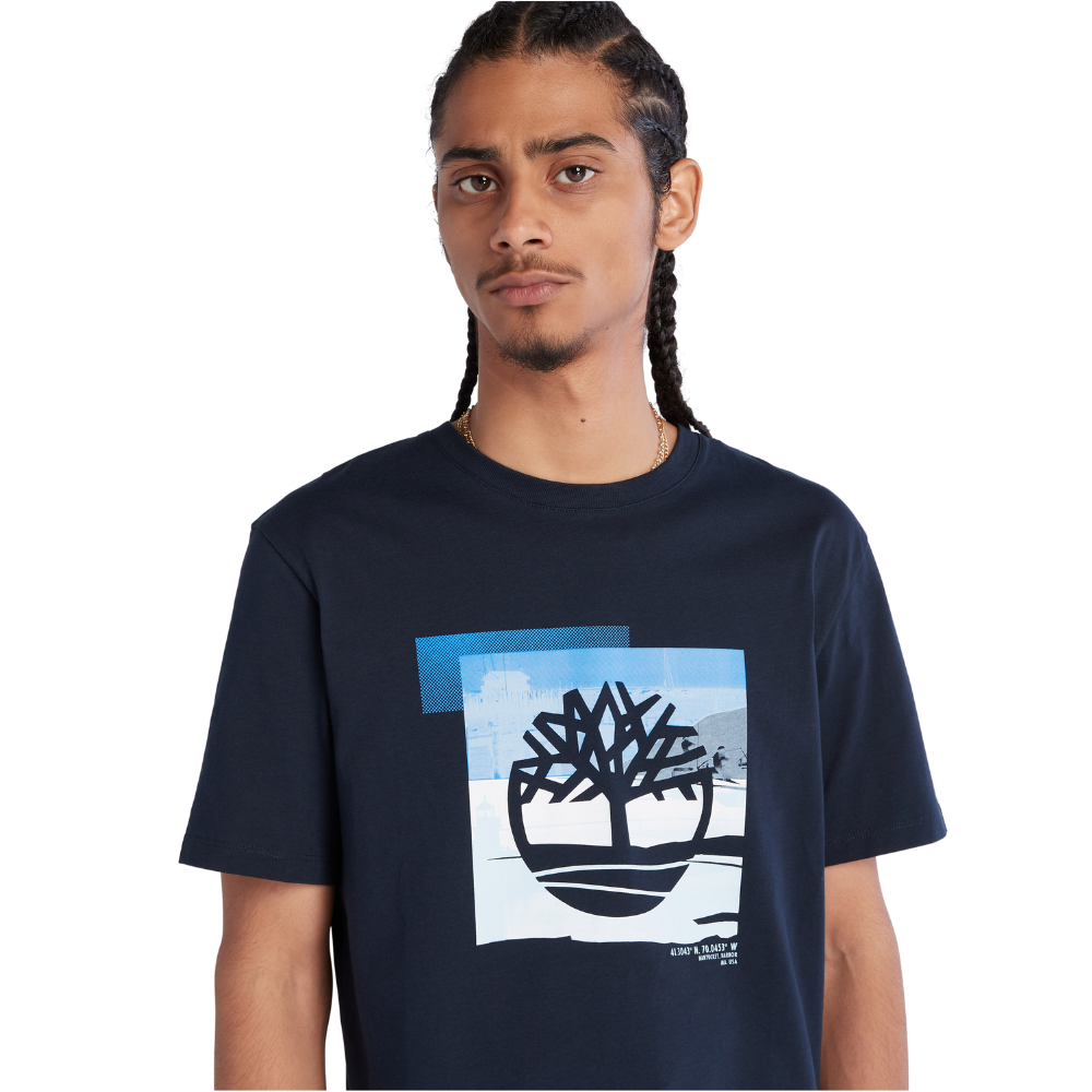 [Original] Timberland Áo Thun Nam Coast Inspired Logo Graphic Tee Regular TB0A6QVZ