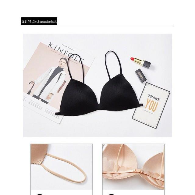 Áo Ngực Su Dây Mảnh Áo Bra Mút Mỏng