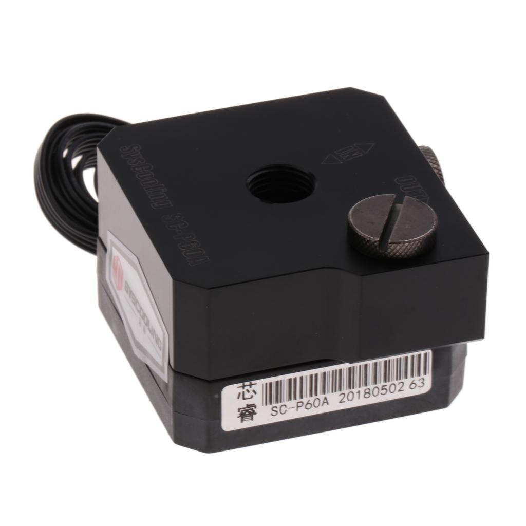 1Piece SC-P60A G1/4 450L/h Liquid Pump Water 4Pin For PC Water Cooling