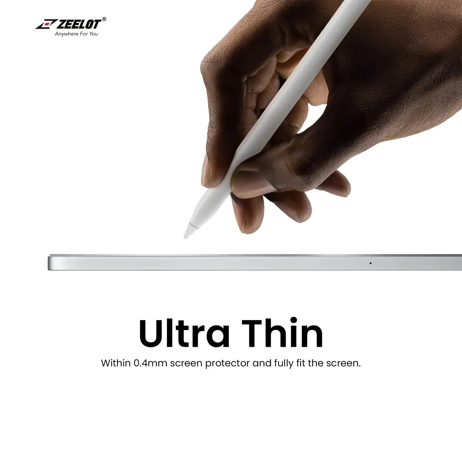 Dán cường lực dành cho iPad Pro 11" 2021/2020/2018/Air 5/4 10.9" Zeelot PureGlass 2.5D Clear - Hàng Chính Hãng