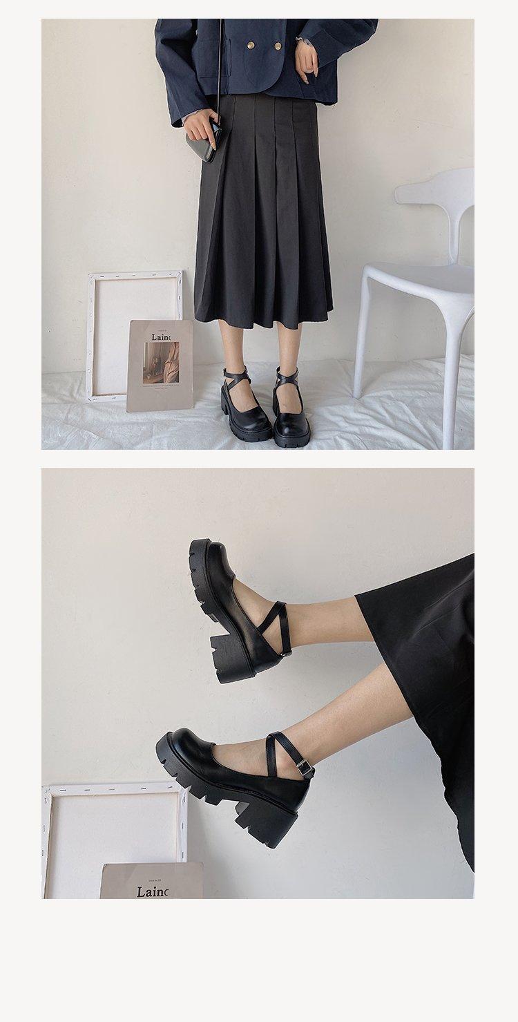 Giày Sandal Cao Gót Thời Trang Hàn Cho Nữ