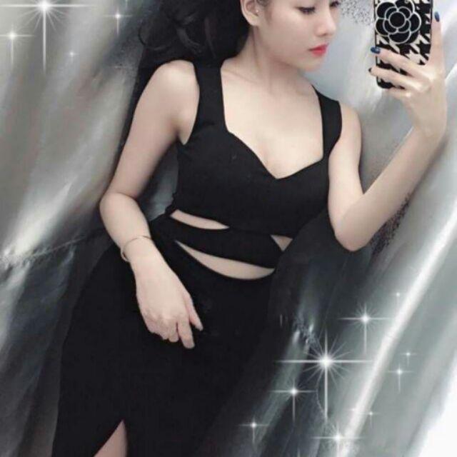 Đầm body khoét eo sexy