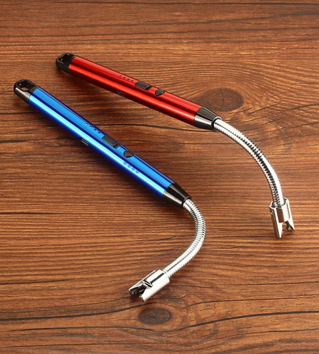 Cây mồi bếp ga sạc điện usb thay thế bật lửa chống gió an toàn bằng phóng tia plasma