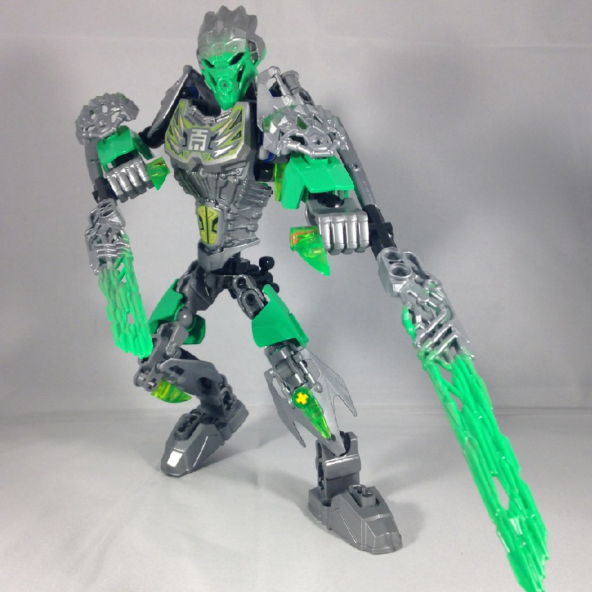 Mô hình lắp ghép siêu nhân Bionicle 610-1 Lewa Jungle (79 chi tiết)