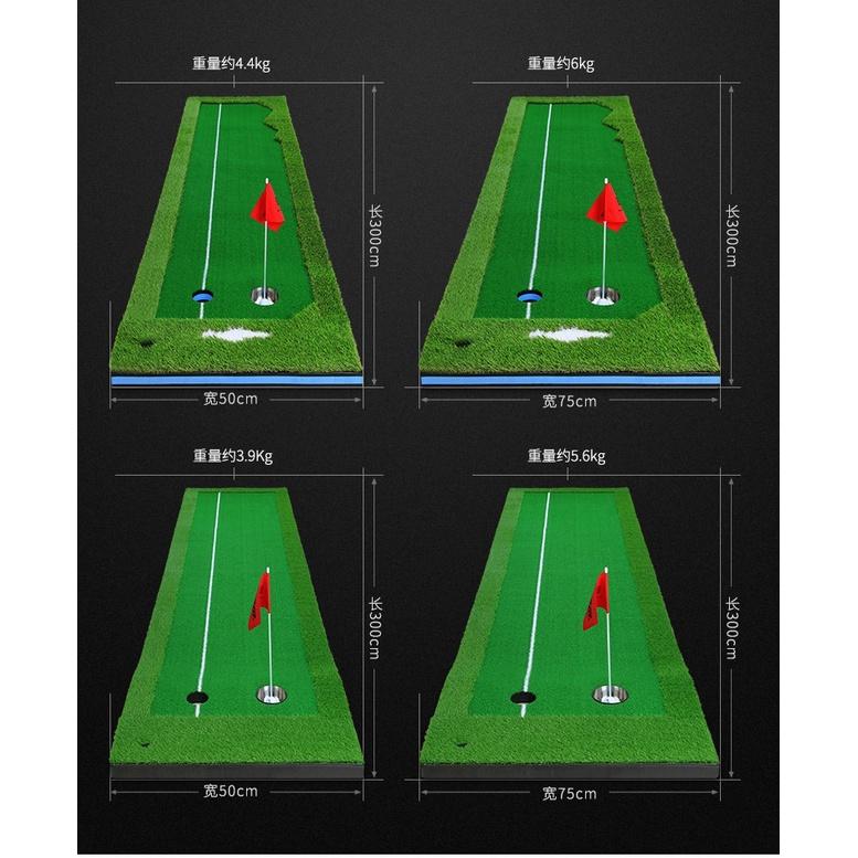 Thảm golf tập Putter PGM trong nhà di động tiện lợi di chuyển luyện Swing gạt bóng TT011 - Hàng Chính Hãng