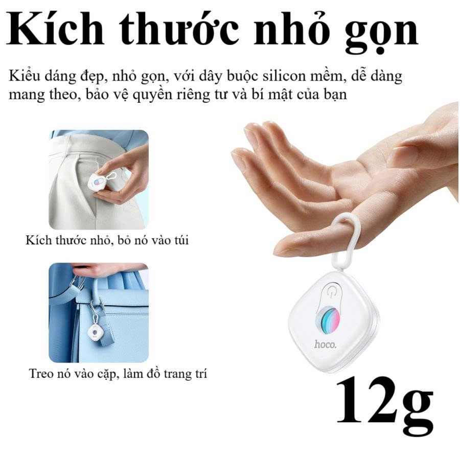 Máy dò camera ẩn Hoco GM231 quét cam hồng ngoại phát hiện di động chống nhìn trộm - Hàng chính hãng
