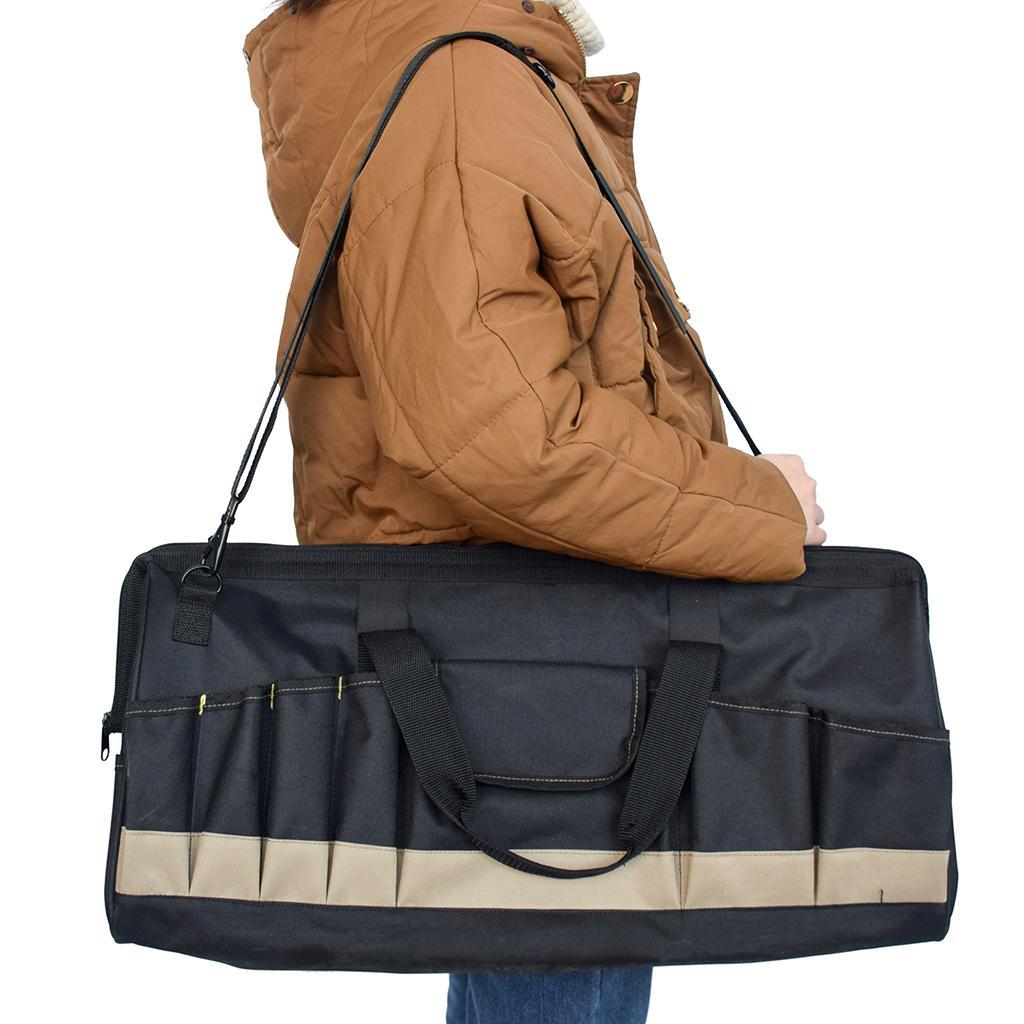 Multifunctional 24'' 600D Oxford Hardware Electrician Maintenance Tool Bags