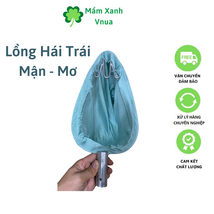 Lồng Hái Trái Cây - Vợt Hái Trái Cây - Mận - Mơ - Quả Chùm Chuyên Dụng