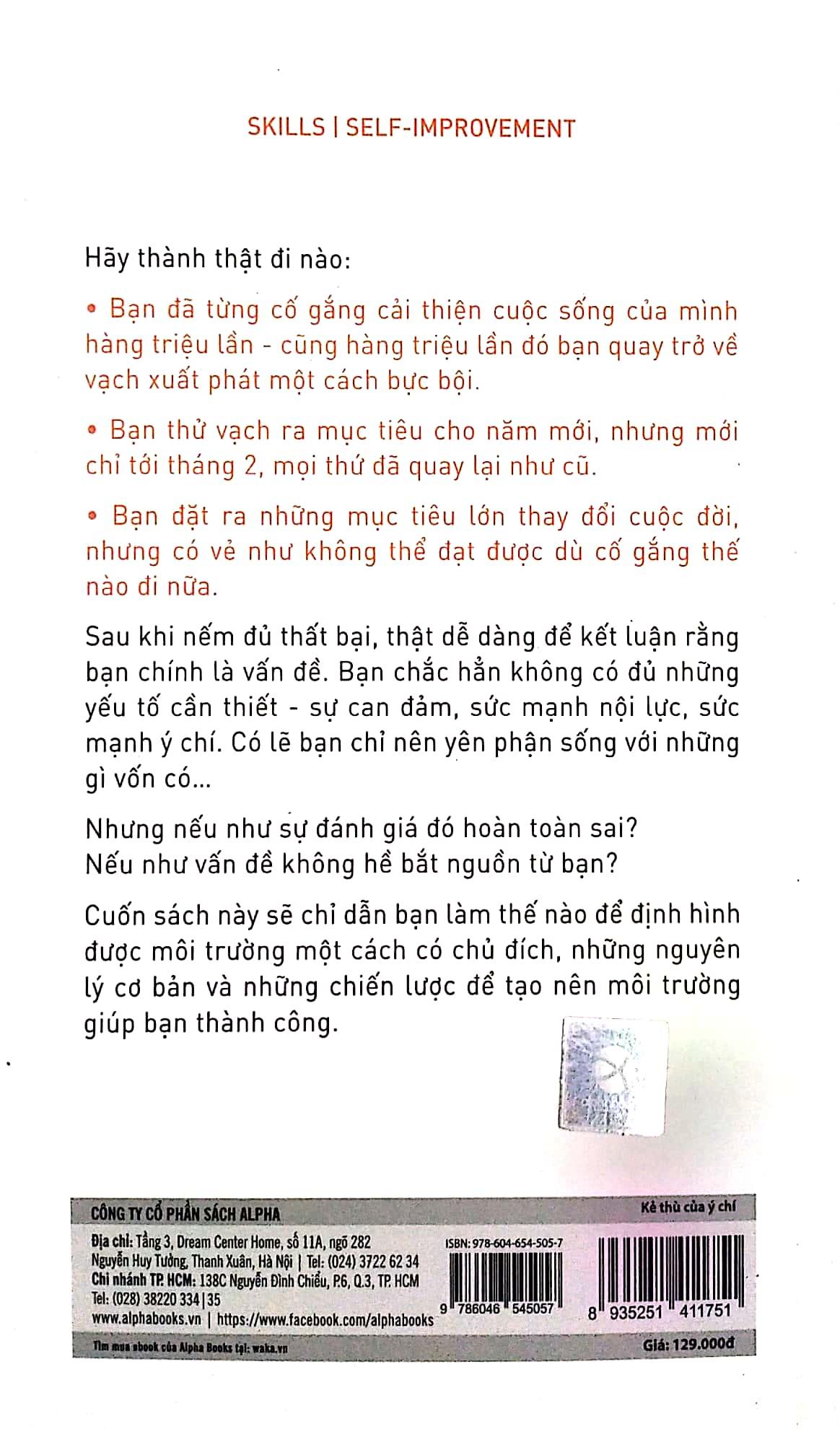 Sách Kẻ Thù Của Ý Chí