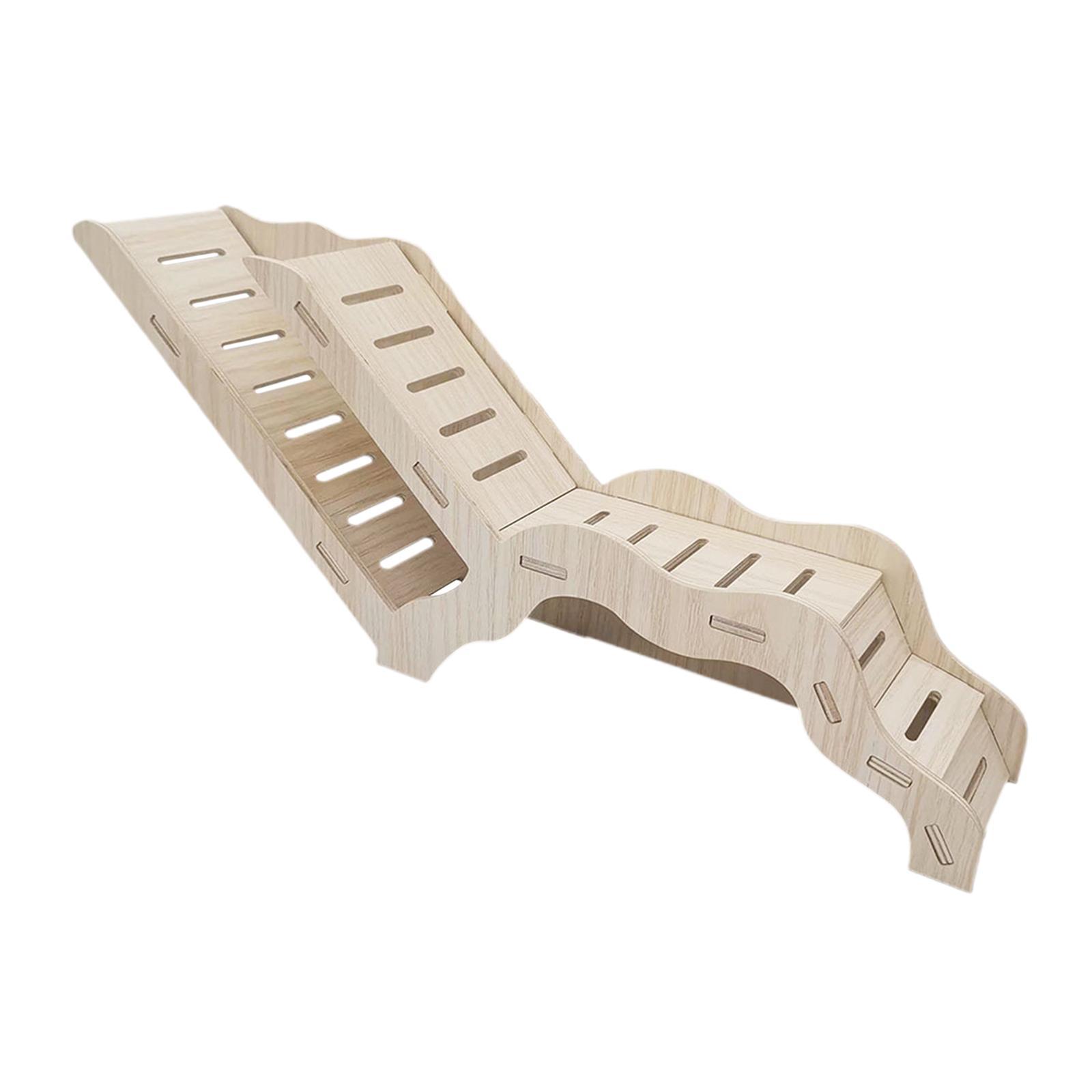 Hamster Ladder Hamster House Hideouts Landscaping Supplies Dwarf Gerbils Hamster Habitat Climbing Toy for Landscaping Rat Digging Small Pets