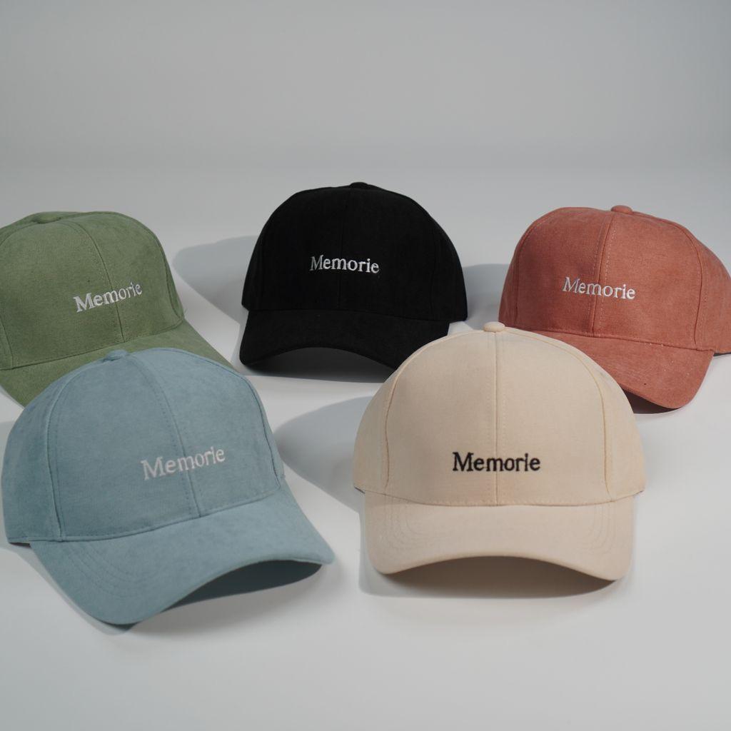 Mũ lưỡi trai ️ Nón kết thêu chữ Memorie phong cách Ulzzang form unisex nam nữ N01