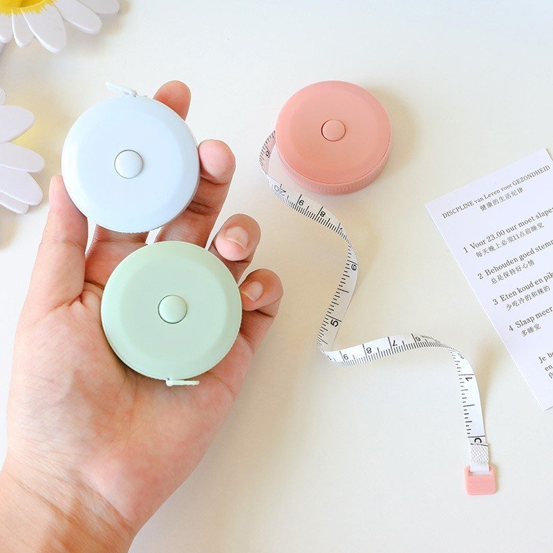 Thước dây hộp rút cầm tay 1.5m - thước dây cuộn nhỏ gọn tiện dụng - Thước dây giá sỉ - PK82