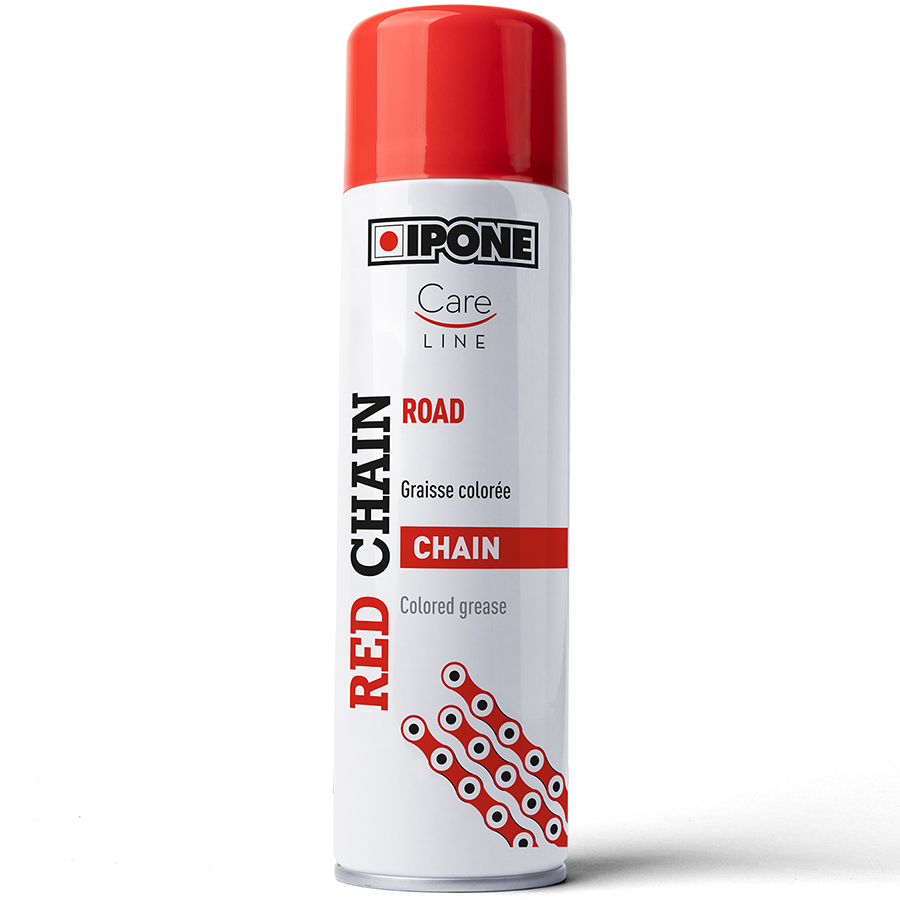 Chai Xịt Dưỡng Sên Có Màu Đỏ Ipone Red Chain (250ml) - Hàng Chính Hãng