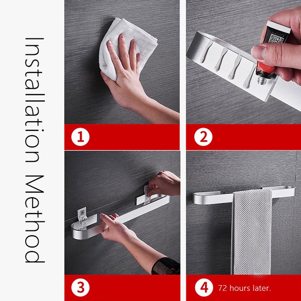 Giá treo khăn tắm gắn tường tiện lợi