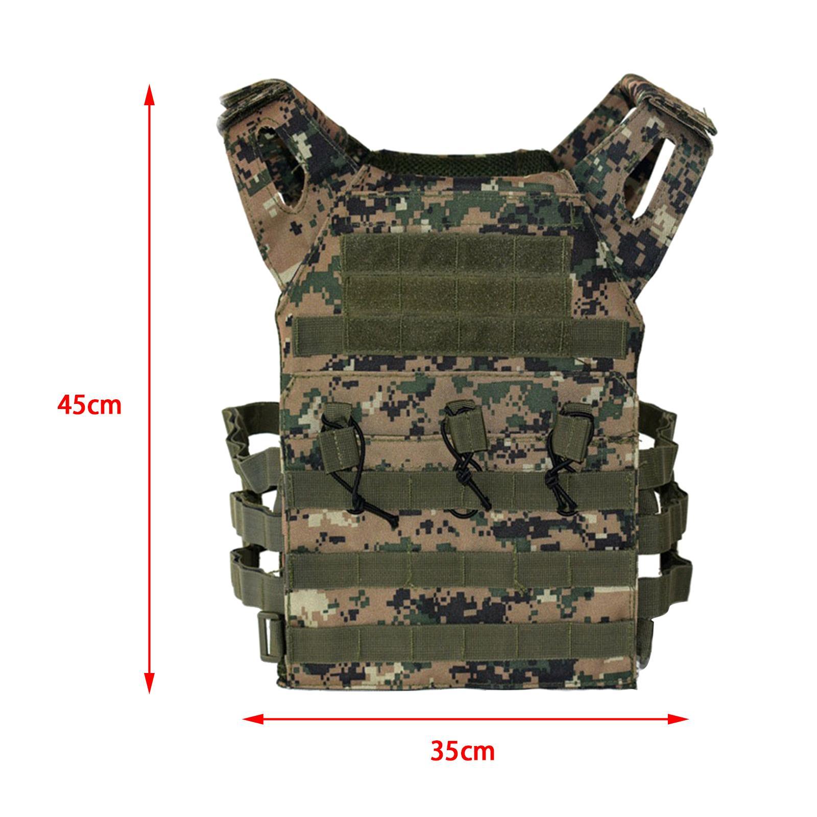 Vest Plate Carrier Assault Gear Jacket Outdoor Jungle 1