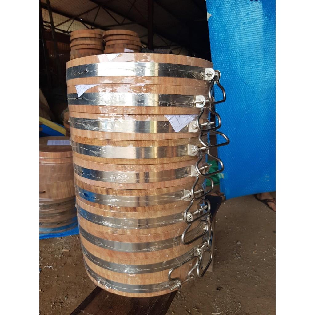 Thớt gỗ nghiến đá siêu bền, kích thước 45x6cm