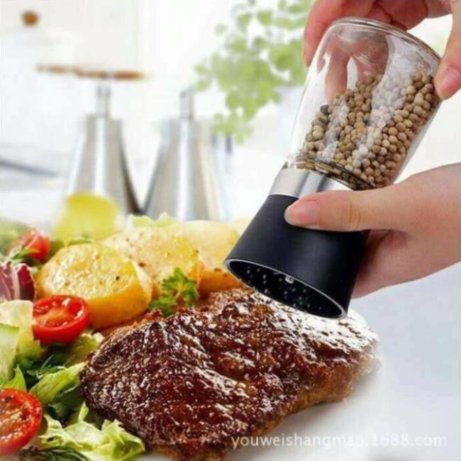 LỌ XAY TIÊU nhựa h12 89