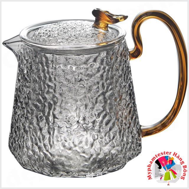 Ấm rót lọc thuỷ tinh 600ml