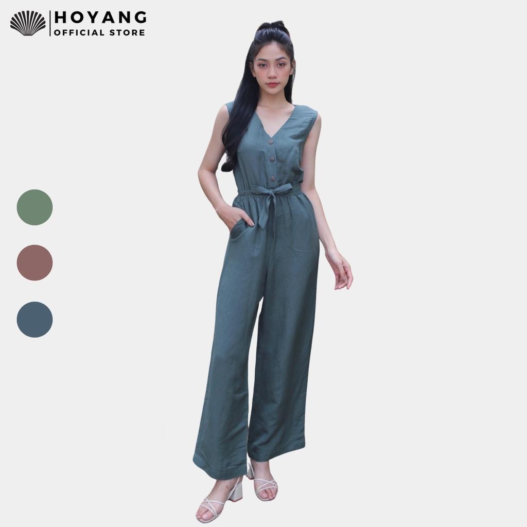 Đồ Bay Ống Rộng Ôm Eo Nữ Tính HOYANG J08