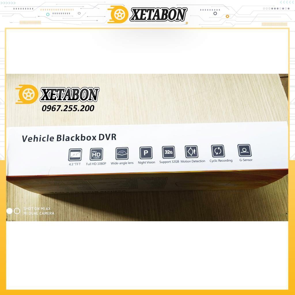 Camera Hành Trình Gương Ô tô góc rộng FULL HD màn hình LCD 4.3 inch